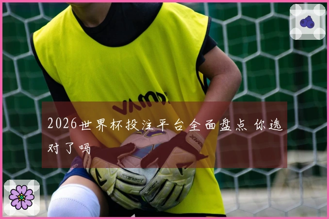 2026世界杯投注平台全面盘点 你选对了吗